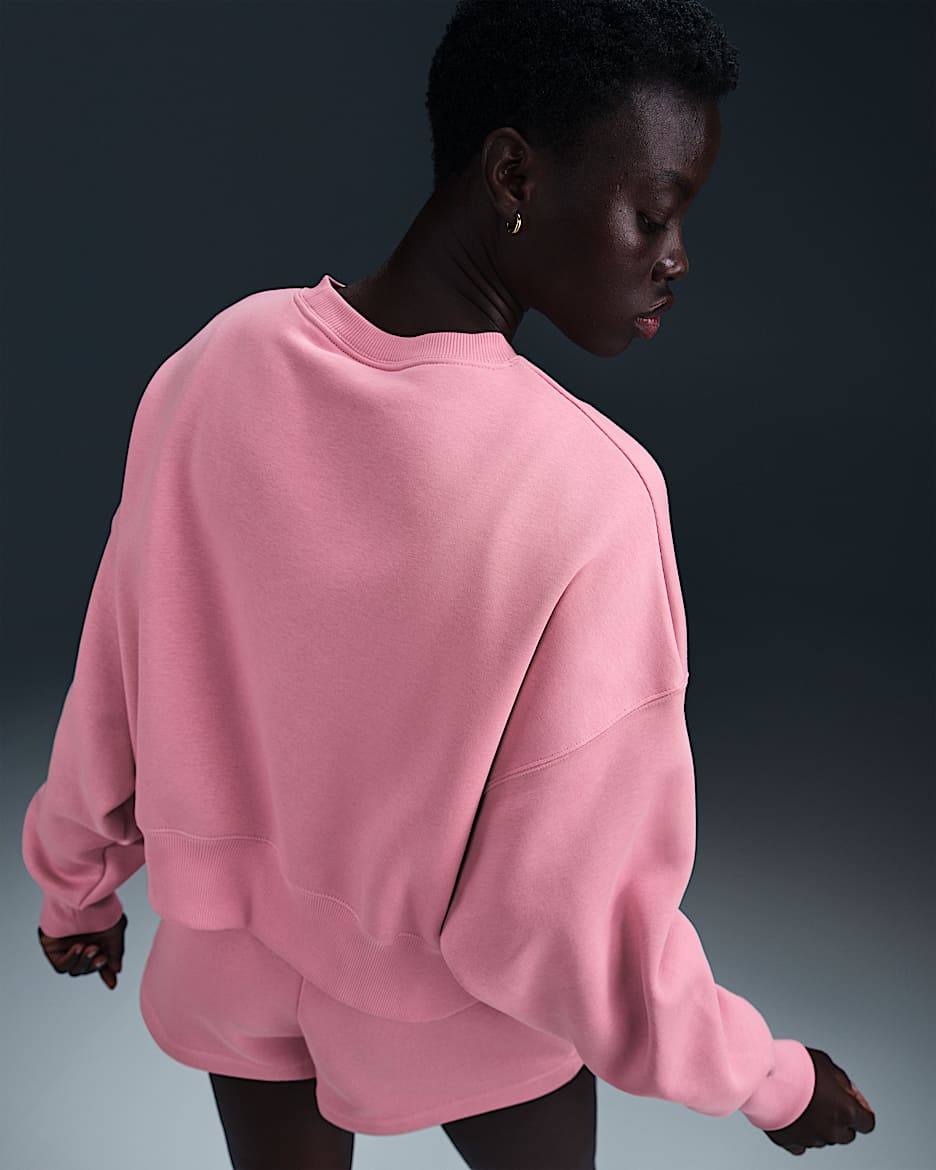 Nike Sportswear Phoenix Fleece Women s Over Oversized Crew Neck Sweatshirt. Nike FI